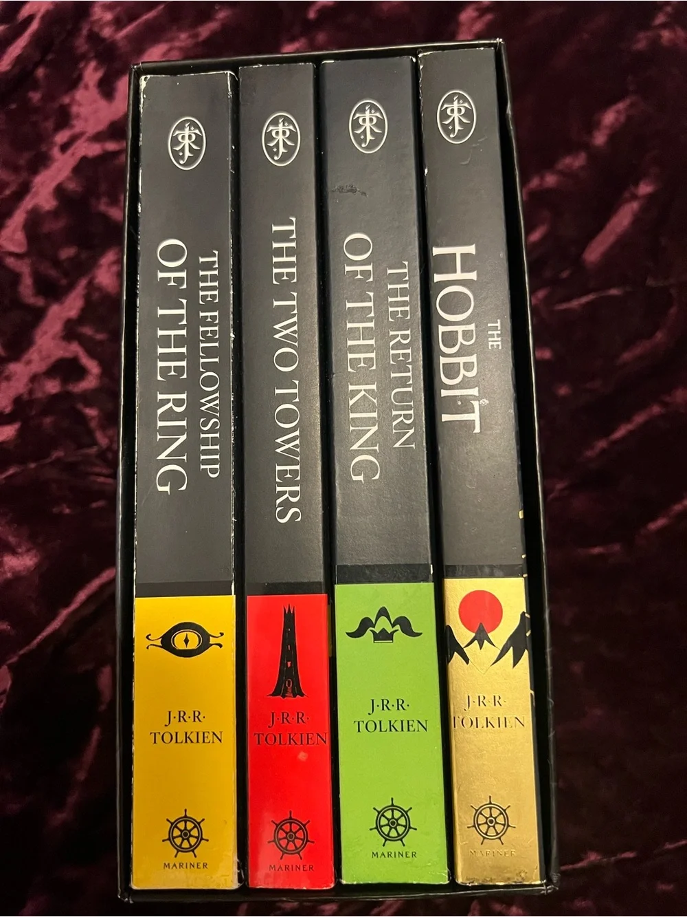 The Hobbit and The Lord of the Rings, in Four Volumes (Paperback Box Set)